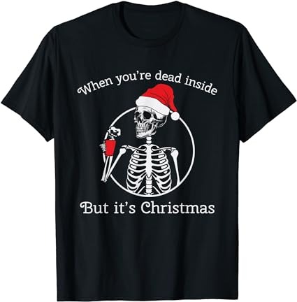 15 Skeleton Christmas Shirt Designs Bundle For Commercial Use Part 6, Skeleton Christmas T-shirt, Skeleton Christmas png file, Skeleton Chri