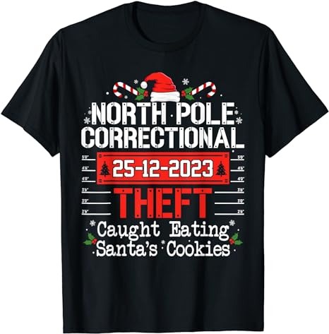 15 North Pole Correctional Shirt Designs Bundle For Commercial Use Part 3, North Pole Correctional T-shirt, North Pole Correctional png file