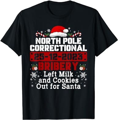 15 North Pole Correctional Shirt Designs Bundle For Commercial Use Part 3, North Pole Correctional T-shirt, North Pole Correctional png file