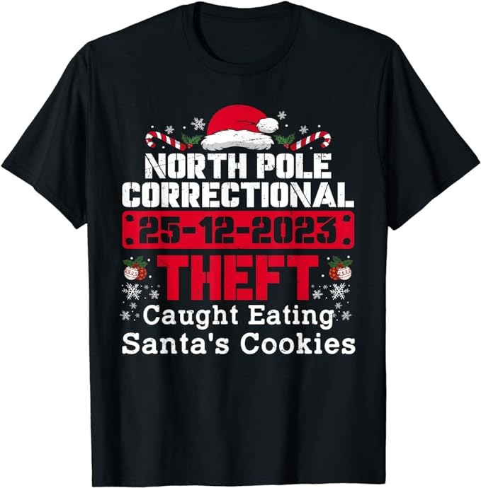 15 North Pole Correctional Shirt Designs Bundle For Commercial Use Part 2, North Pole Correctional T-shirt, North Pole Correctional png file