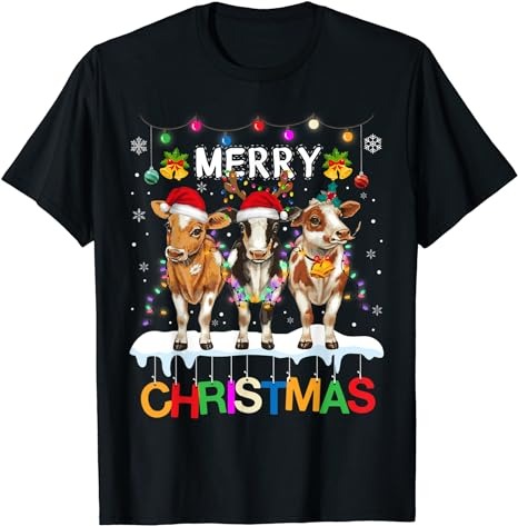 15 Reindeer Santa Hat Christmas Shirt Designs Bundle For Commercial Use Part 4, Reindeer Santa Hat Christmas T-shirt, Reindeer Santa Hat Chr