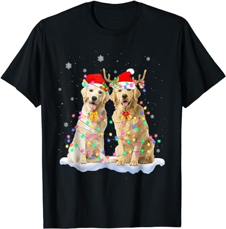 15 Reindeer Santa Hat Christmas Shirt Designs Bundle For Commercial Use Part 1, Reindeer Santa Hat Christmas T-shirt, Reindeer Santa Hat Chr