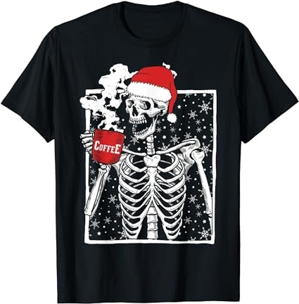 15 Skeleton Christmas Shirt Designs Bundle For Commercial Use Part 2, Skeleton Christmas T-shirt, Skeleton Christmas png file, Skeleton Chri