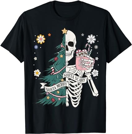 15 Skeleton Christmas Shirt Designs Bundle For Commercial Use Part 1, Skeleton Christmas T-shirt, Skeleton Christmas png file, Skeleton Chri