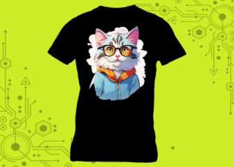 Discover our charming Irresistible Pocket-Sized Pet Artistry, tailor-made for Print on Demand websites t shirt vector illustration