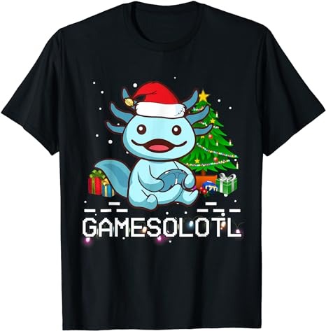 15 Christmas Axolotl Shirt Designs Bundle For Commercial Use Part 2, Christmas Axolotl T-shirt, Christmas Axolotl png file, Christmas Axolot