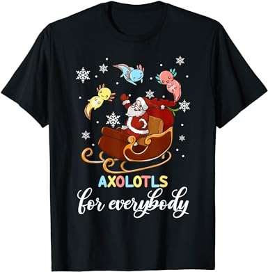 15 Christmas Axolotl Shirt Designs Bundle For Commercial Use Part 2, Christmas Axolotl T-shirt, Christmas Axolotl png file, Christmas Axolot