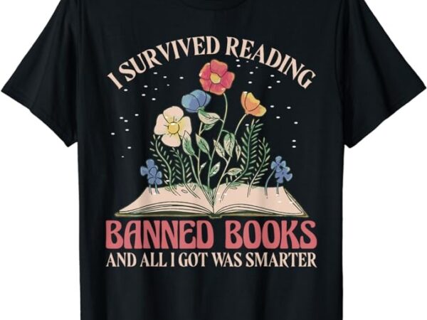 Banned books week bookworm banned books reader t-shirt