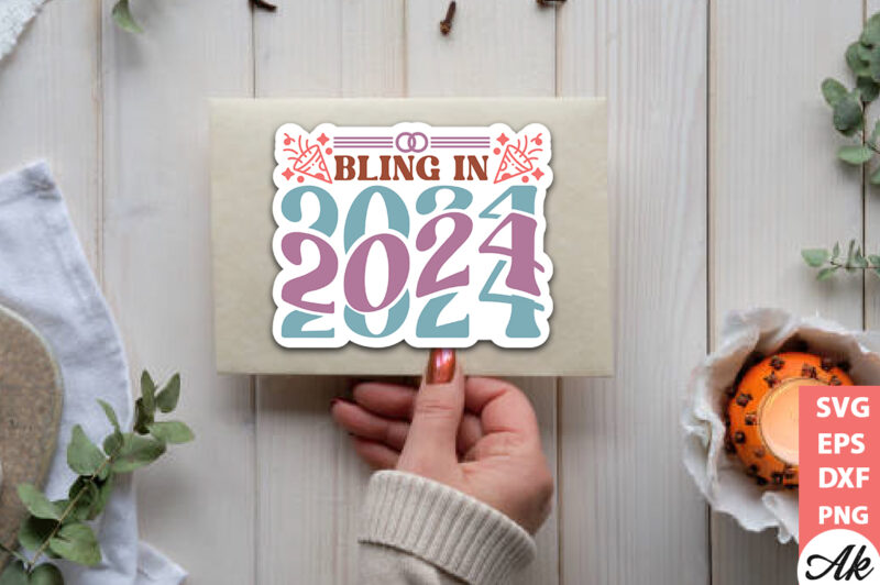 Bling in 2024 Stickers Design