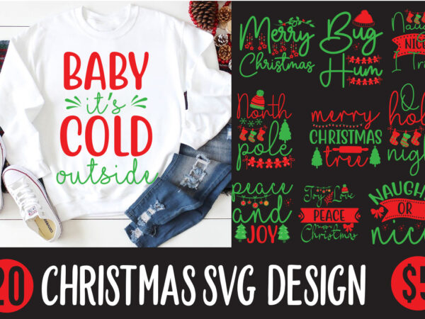 Christmas svg design bundle, christmas svg mega bundle , 220 christmas design , christmas svg bundle , 20 christmas t-shirt design , winter