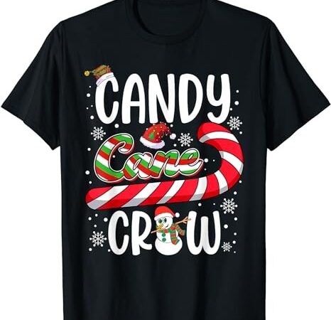 Candy cane crew christmas xmas love candy boys girls kids t-shirt png file