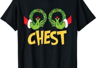 Chest Nuts Christmas Shirt Funny Matching Couple Chest Nuts T-Shirt