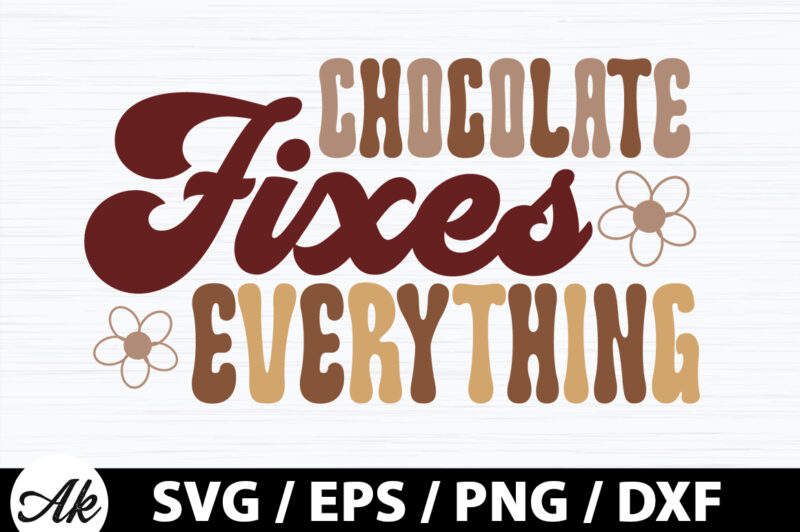 Retro World Chocolate SVG Bundle