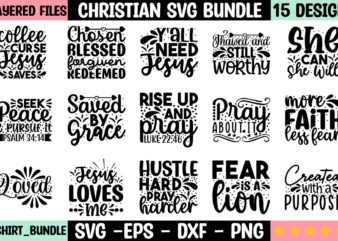 Christian SVG Bundle