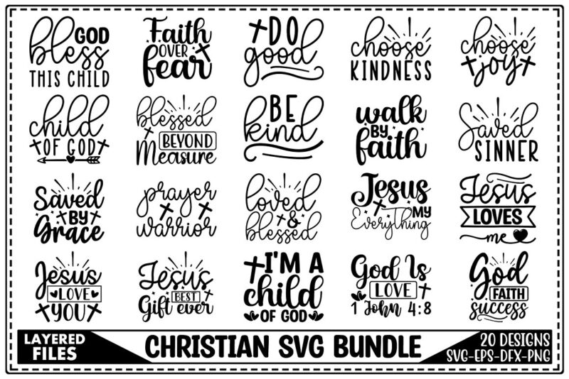 Christian SVG Bundle