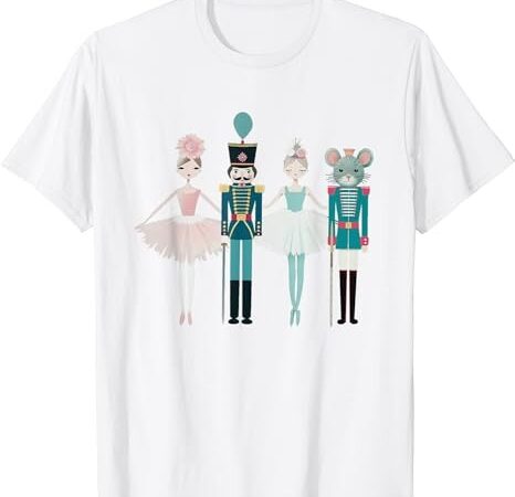 Christmas nutcracker ballet cute xmas gifts for women kids t-shirt png file