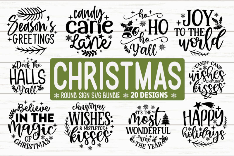 Christmas Mega SVG Bundle