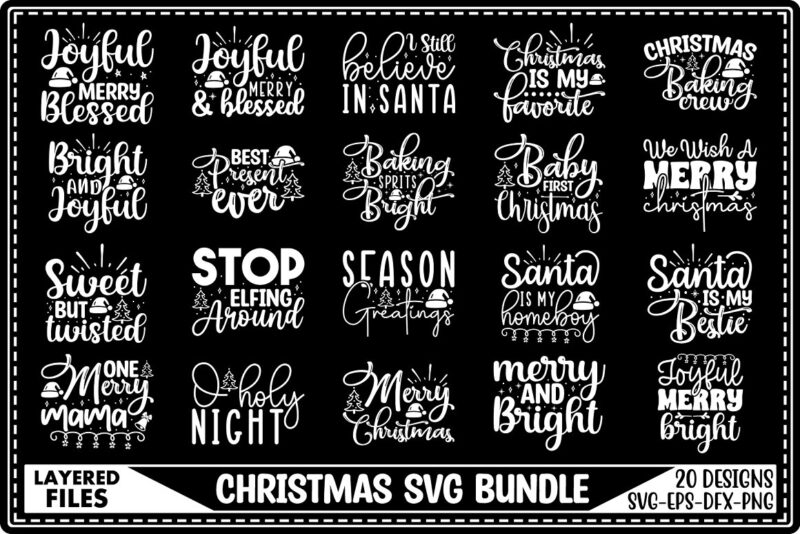 Christmas SVG Bundle