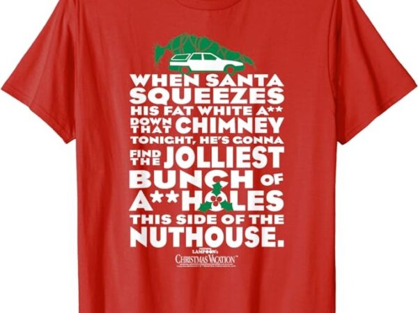 Christmas vacation jolliest bunch t-shirt