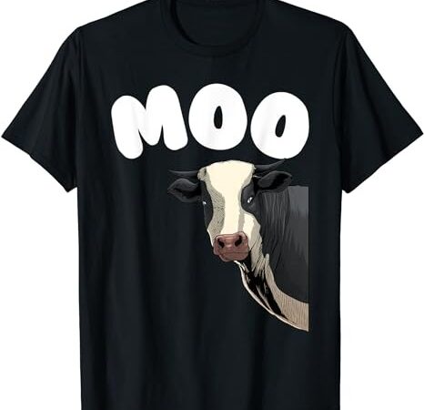 Cool cow for men women moo cow farmer herd cows cattle lover t-shirt