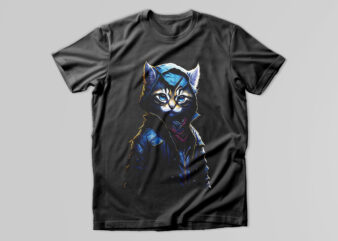 Cat T-Shirt Design