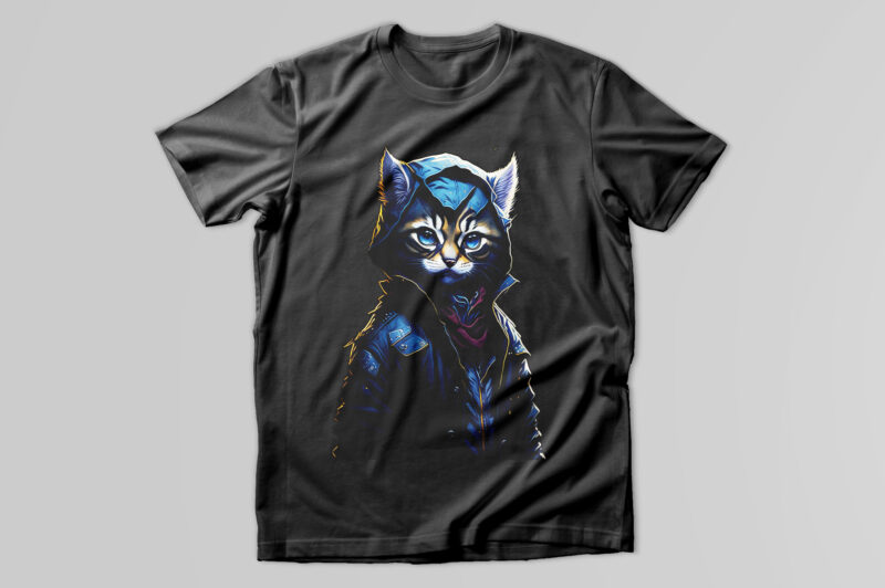 Cat T-Shirt Design