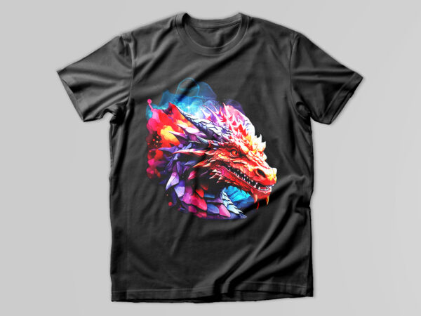 Dragon t-shirt design