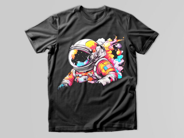 Astronaut t-shirt design