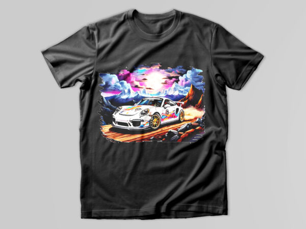 Car t-shirt design