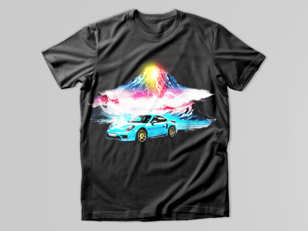 Car t-shirt design