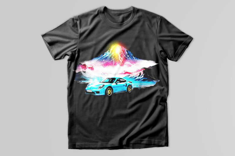 Car t-shirt design