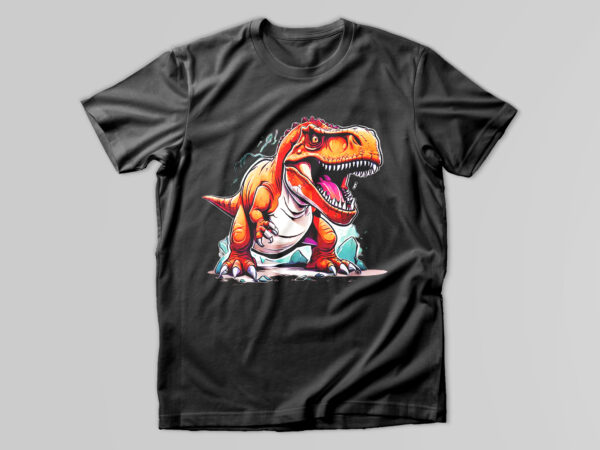 Dinosaur t shirt design