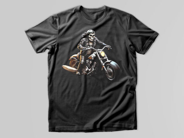 Motorcycle t-shirt design