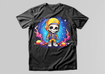 Skull t-shirt design