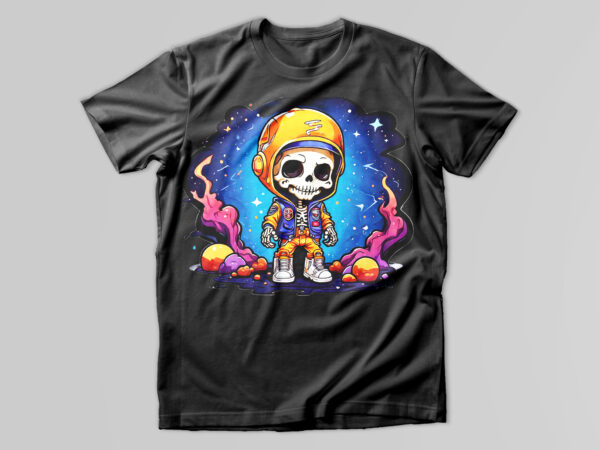 Skull t-shirt design