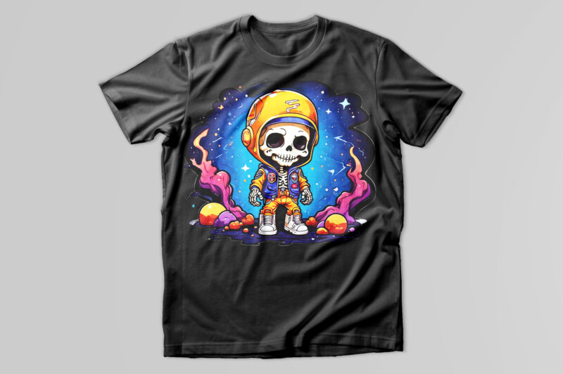 Skull t-shirt design