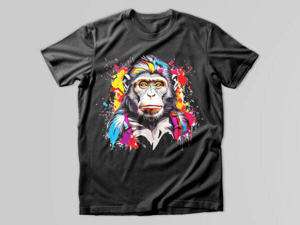 Apes art t-shirt design