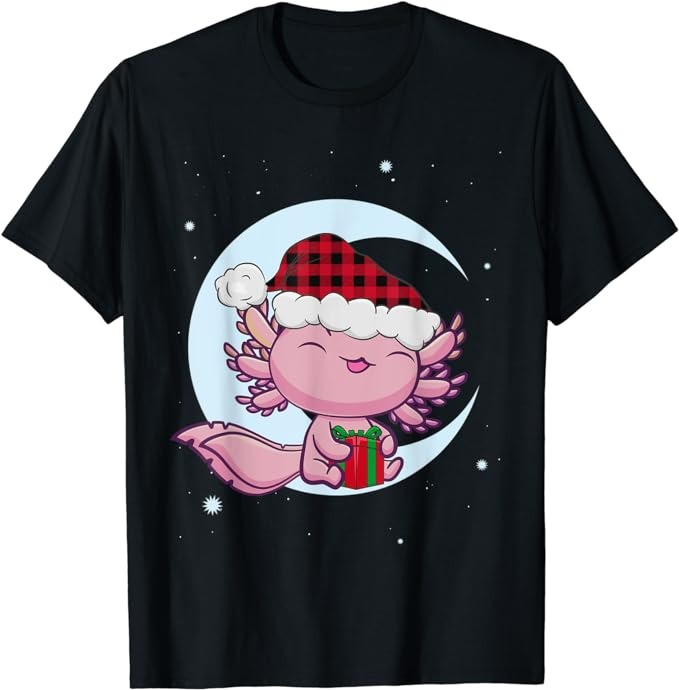 15 Christmas Axolotl Shirt Designs Bundle For Commercial Use Part 2, Christmas Axolotl T-shirt, Christmas Axolotl png file, Christmas Axolot