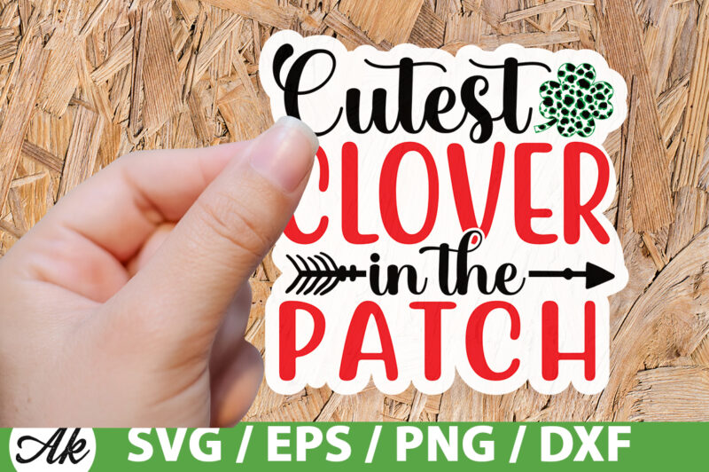 St. Patrick’s Day Stickers SVG Bundle