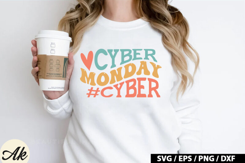 Retro Cyber Monday SVG Bundle