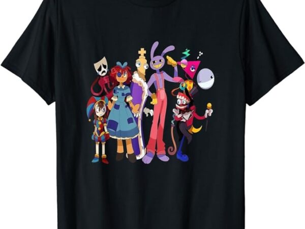 Digital circus pomni funny ragatha jax kinger digitalcircus t-shirt png file