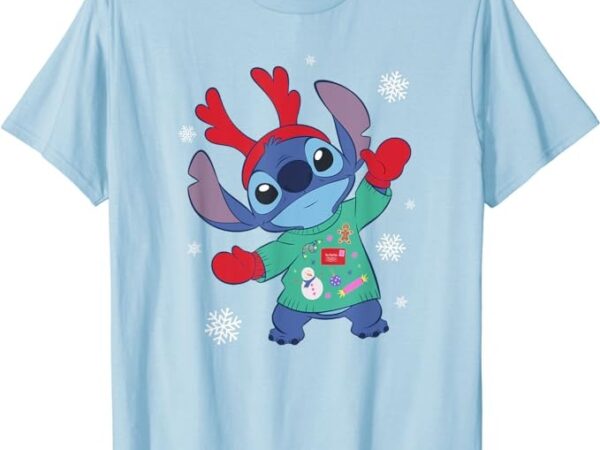 Disney lilo & stitch christmas outfit celebration t-shirt