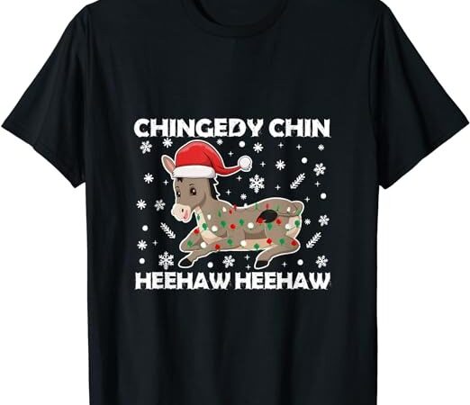 Dominick the donkey chingedy chin jing-hee haw heehaw t-shirt