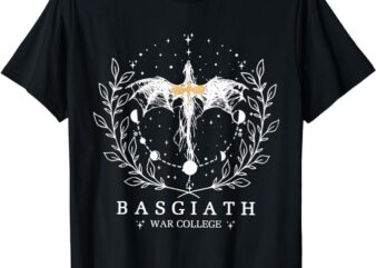 Fourth Wing Basgiath War College Bookish Men Women T-Shirt png file