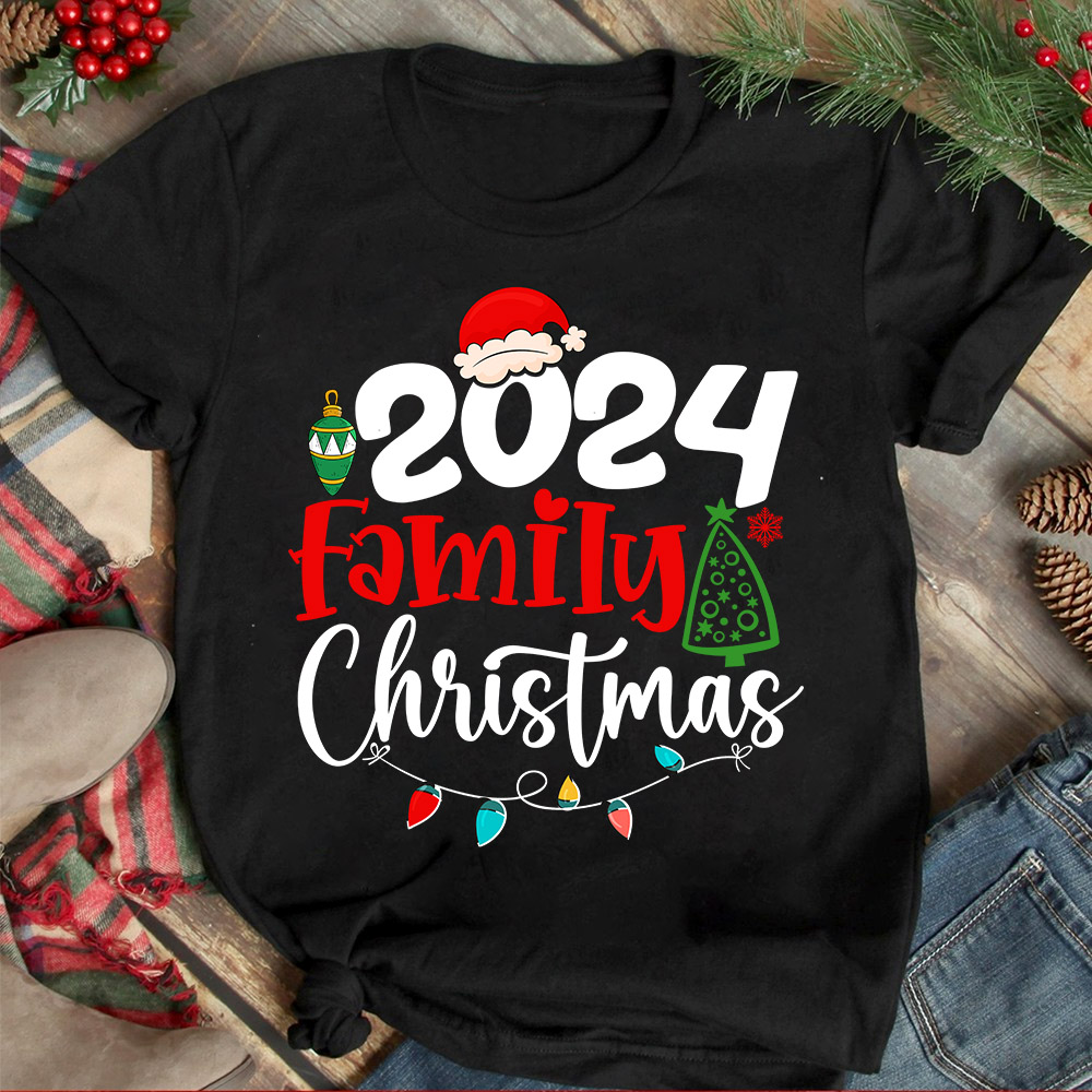 2024 Family Christmas T-shirt Design ,Christmas T-shirt Design ...