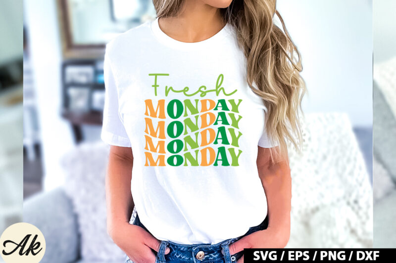 Fresh monday Retro SVG