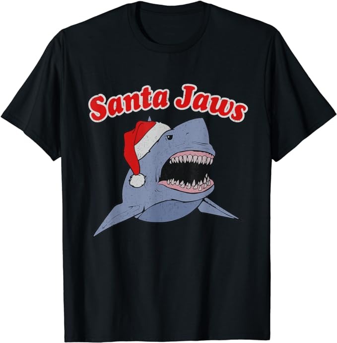 15 Christmas Shark Shirt Designs Bundle For Commercial Use Part 1, Christmas Shark T-shirt, Christmas Shark png file, Christmas Shark digita