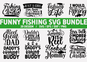 Funny Fishing SVG Bundle