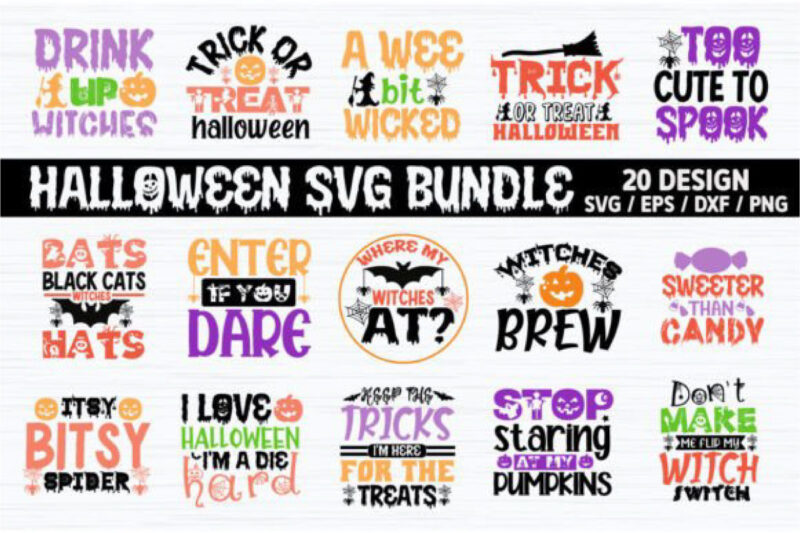 Halloween Mega SVG Bundle