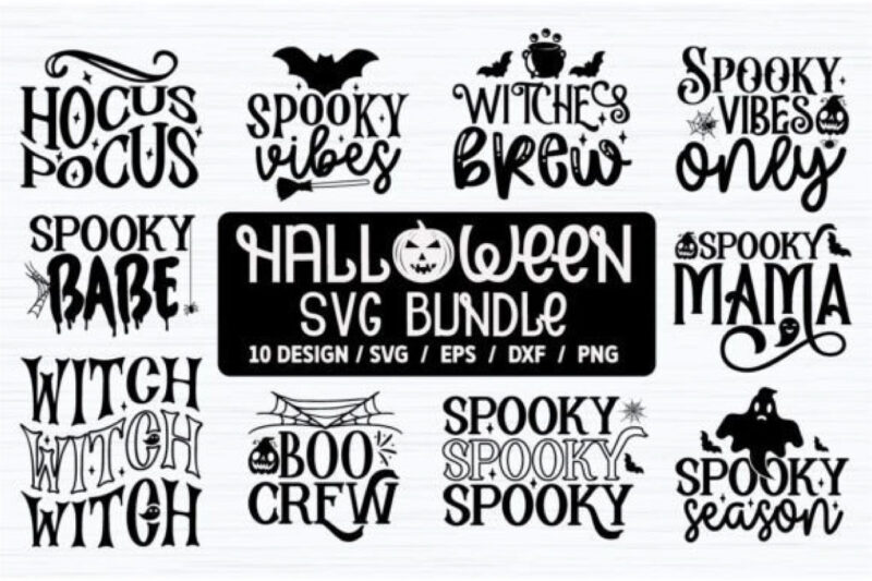 Halloween Mega SVG Bundle